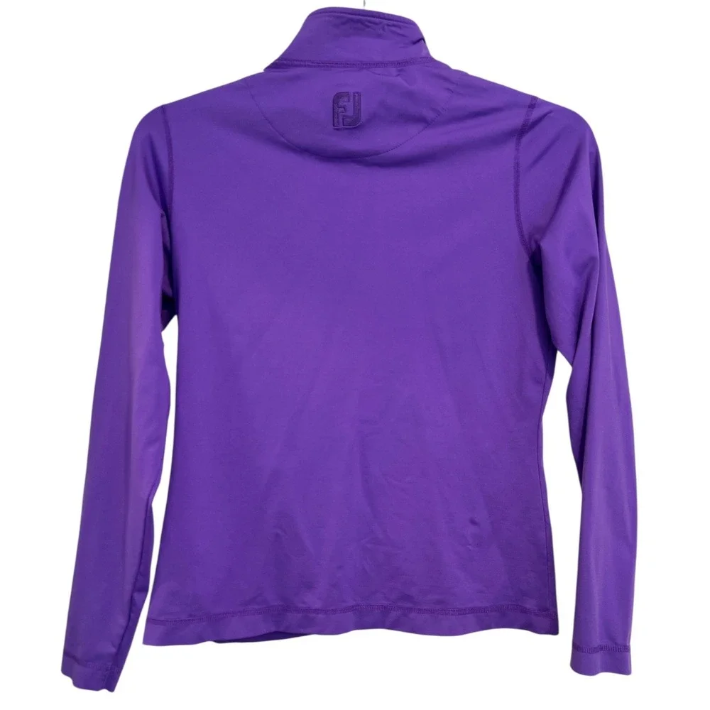 FootJoy | Full Zip Up Performance Purple Athletic Jacket Size‎ Small Gorpcore